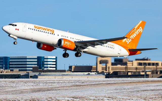 Boeing 737 MAX 8 (C-FYXC)