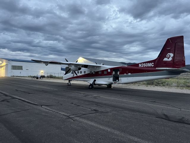 Fairchild Dornier 228 (JPR60) - Back from smokejumper mission. 