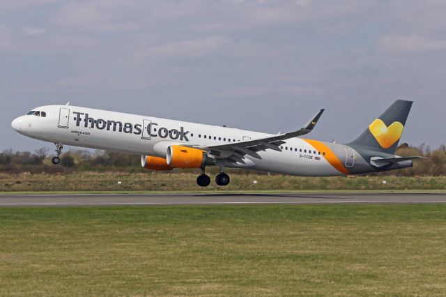 Airbus A321 (G-TCDE) - TCX354 departing to the Mediterranean sunshine of Antalya.