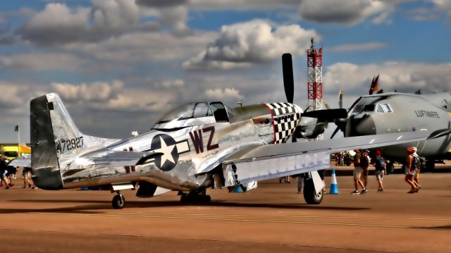 North American P-51 Mustang (N51ZW) - RIAT 2022