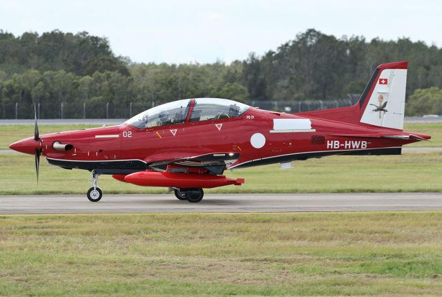 Pilatus PC-21 (HB-HWB)