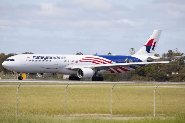 Airbus A330-300 (9M-MTH) - 9M-MTH preparing to depart as MH138 to Kuala Lumpur.